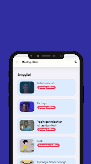 Mening oilam Screenshot 1