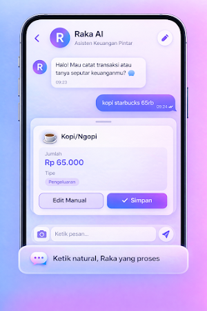 Rekapin - Catat Keuangan AI Screenshot 1