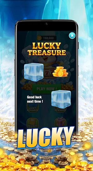 Lucky Frost Escape Slots Screenshot 2