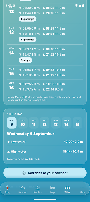 Jersey Beach, Weather & Tides Screenshot 3
