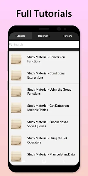 Easy SQL Certification Tutorial Screenshot 1