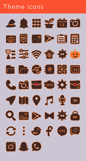 Halloween Teddy Theme +HOME Screenshot 3