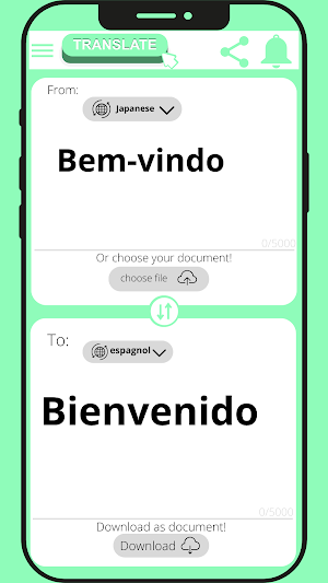 Español - Japanese Translator Screenshot 3