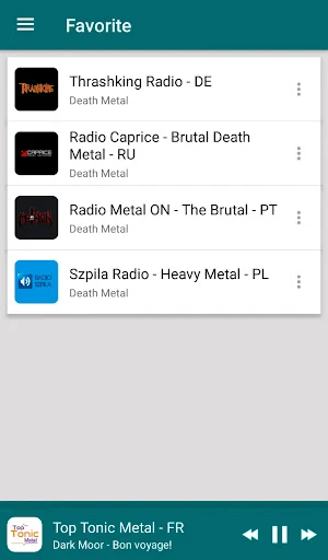 Death metal radios Screenshot 3