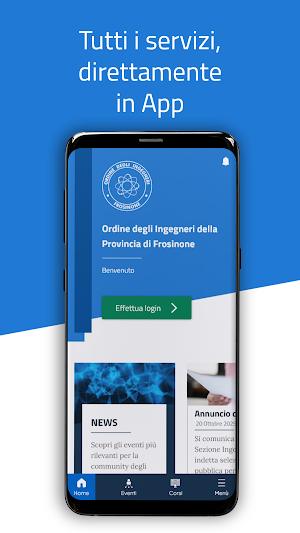 Ordine Ingegneri Frosinone Screenshot 0