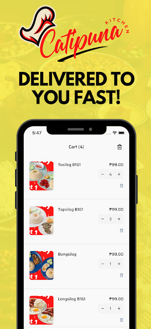 Catipuna Kitchen Food Delivery Screenshot 2