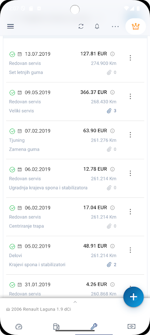 Servisna Knjižica Screenshot 2