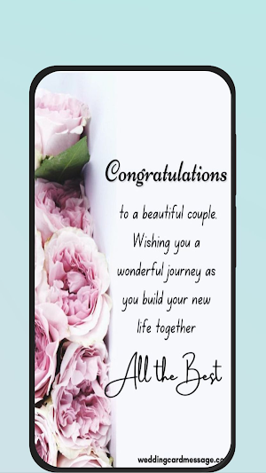 marriage wishes to friend Screenshot 0