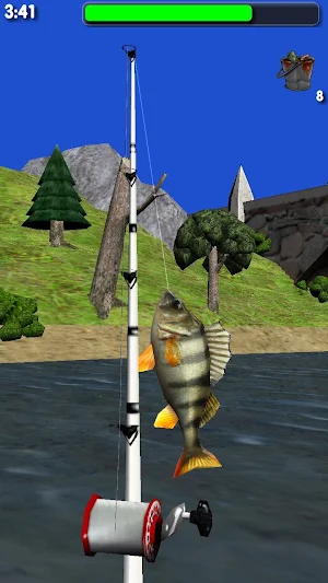 Big River Fishing 3D Lite screenshot 5