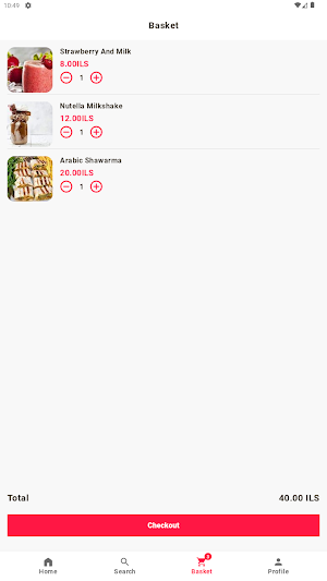 Gala Order Screenshot 2