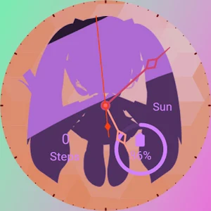 MikuWatchFace Screenshot 2