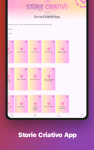 Storie Criativo App Screenshot 3