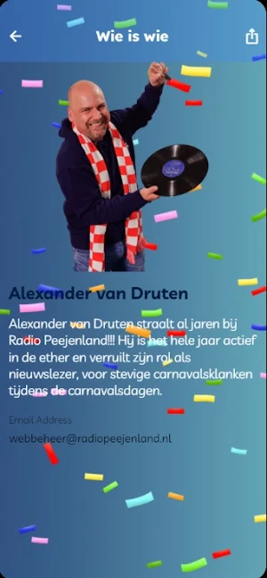 Radio Peejenland Screenshot 0