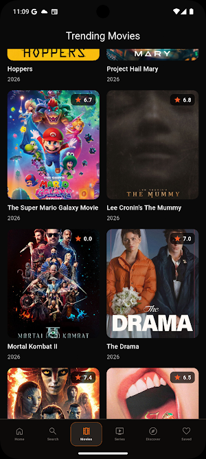 Nuvio : Peliculas y Series Screenshot 1