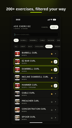 Body Workout - Gym Tracker Screenshot 2