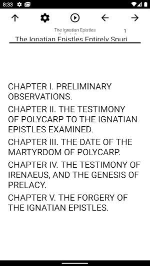 Book, The Ignatian Epistles Entirely Spurious Screenshot 0