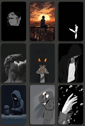 Dark Person Wallpaper Screenshot 0