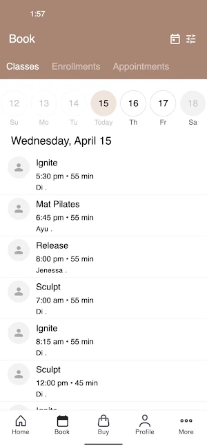 Calda Movement Screenshot 1