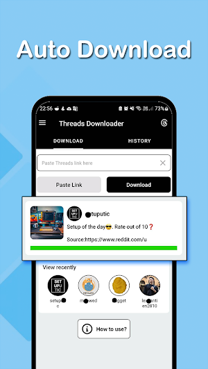 Video downloader for Threads Screenshot 1