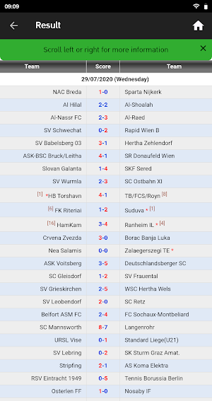 Football Live Scores Screenshot 1