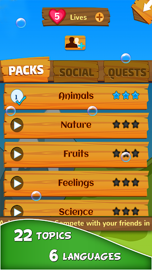 Bubble Words Screenshot 2