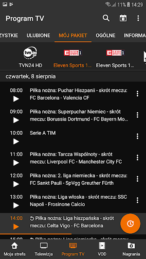 Orange TV Go Screenshot 1