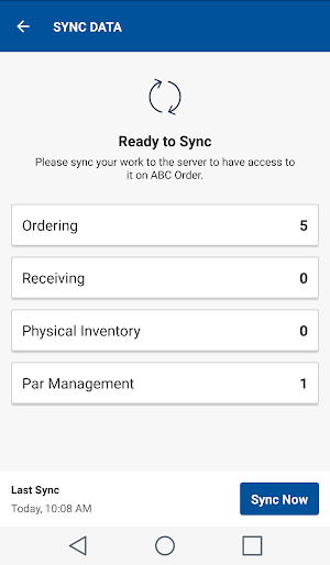 ABC Order HS Mobile Screenshot 1