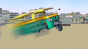 Desert Rickshaw Fly Simulator Screenshot 1