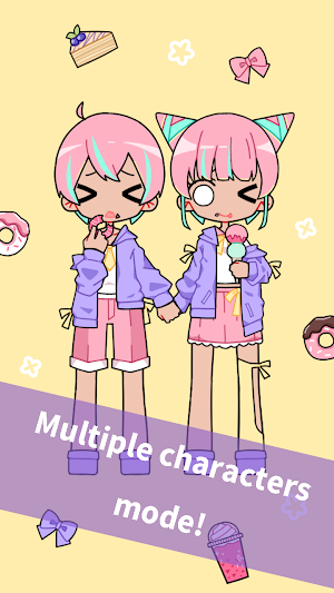 Cute Girl Avatar Maker - Cute Avatar Creator Game Screenshot 3
