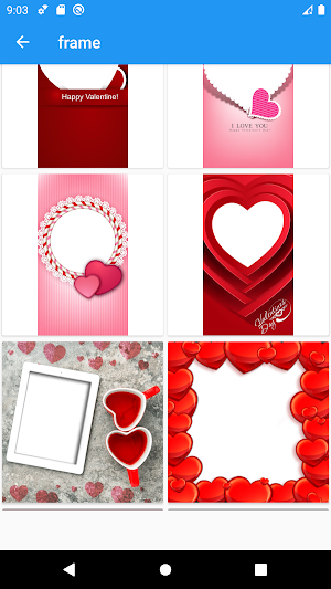 love Photo Frames - frame on pics Screenshot 2