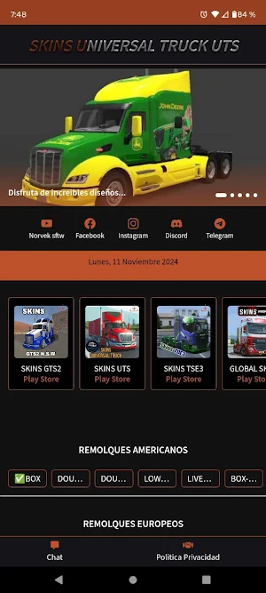 Skins universal truck uts Screenshot 0
