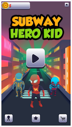 Subway Hero Kid Screenshot 0