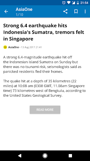 Singapore News Screenshot 2