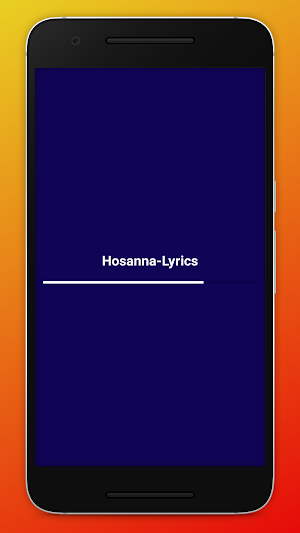 Hosanna Lyrics Screenshot 0