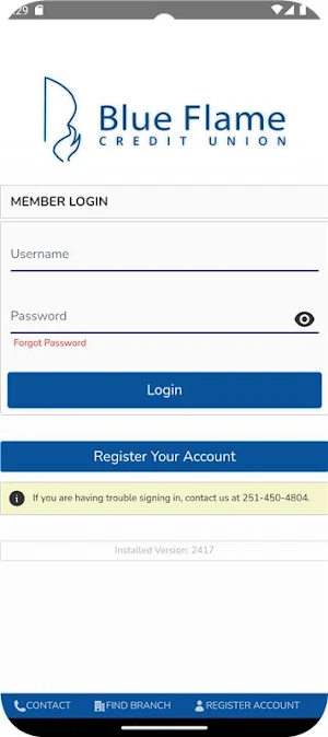Blue Flame CU MemberNet Screenshot 0
