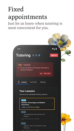 tutor.new Screenshot 2