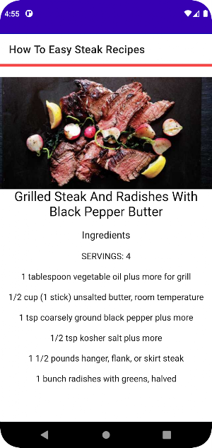 How To Easy Steak Recipes Screenshot 3