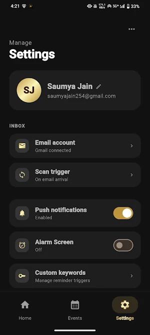 CampusDue Screenshot 2