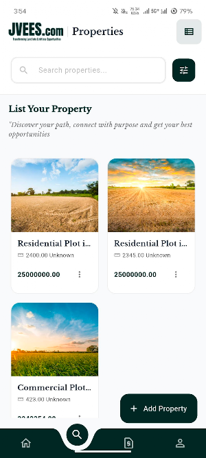 JVees - Land JV Platform Screenshot 1