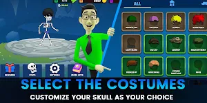 Skull Game - Skeleton Game Screenshot 1