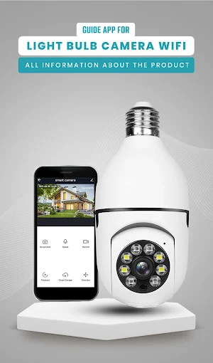 Light Bulb Camera Wifi Guide Screenshot 1