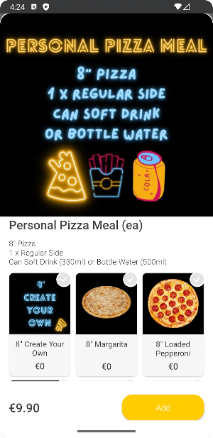 Hungry Boba Pizzeria Screenshot 2