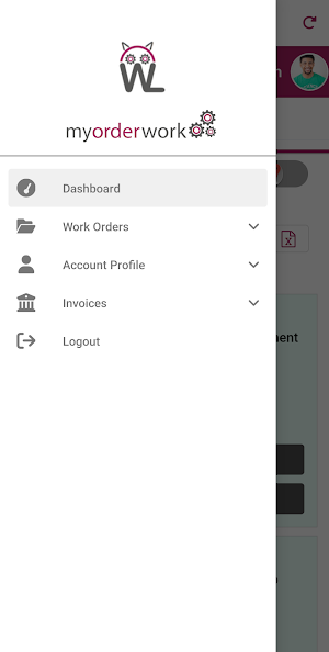 myOrderWork Screenshot 1