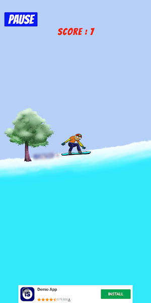 Snow Board Screenshot 2