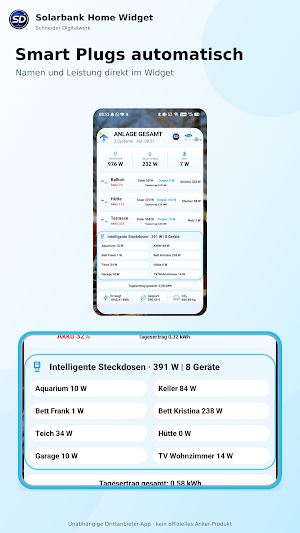 Solarbank Home Widget Screenshot 1