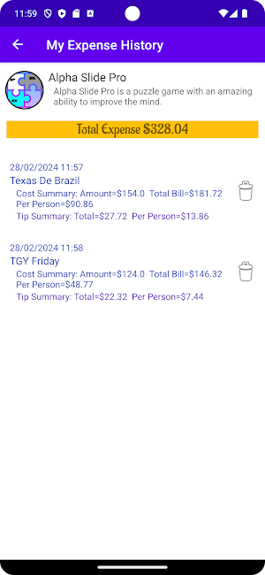Split N Tip Calculator Screenshot 3