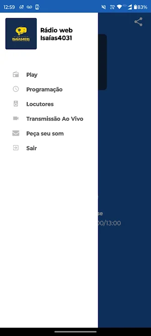 Rádio Web Isaías 4031 Screenshot 3