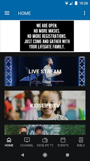 LIFEGATE Screenshot 0
