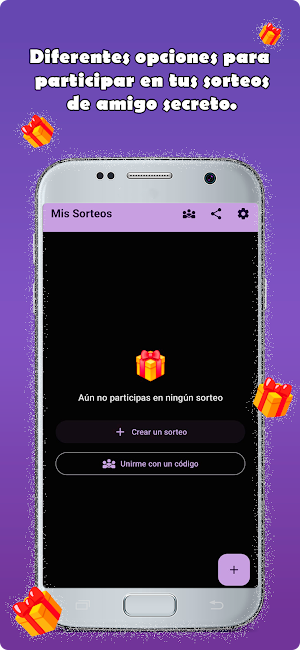 Sorteo de Amigo Secreto Screenshot 0
