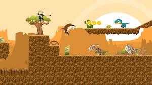 Jurassic Attack: Run 'n Gun Screenshot 1
